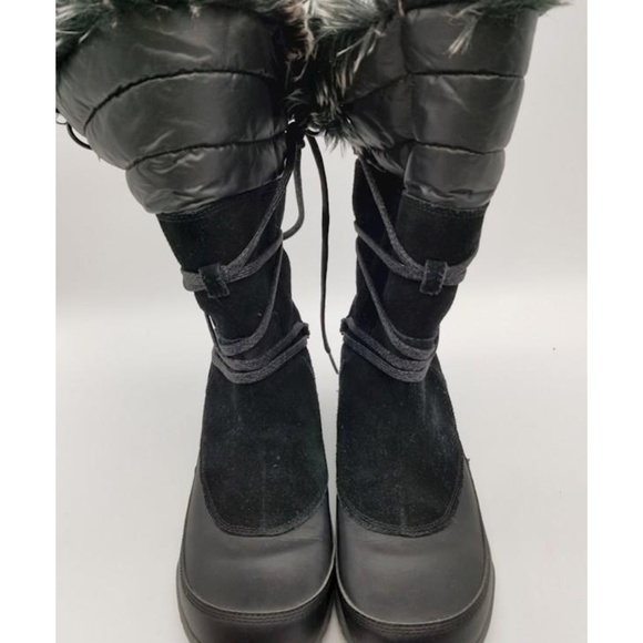 The North Face Black Jozie Purna Winter Boots, Sz 9 - Picture 8 of 14